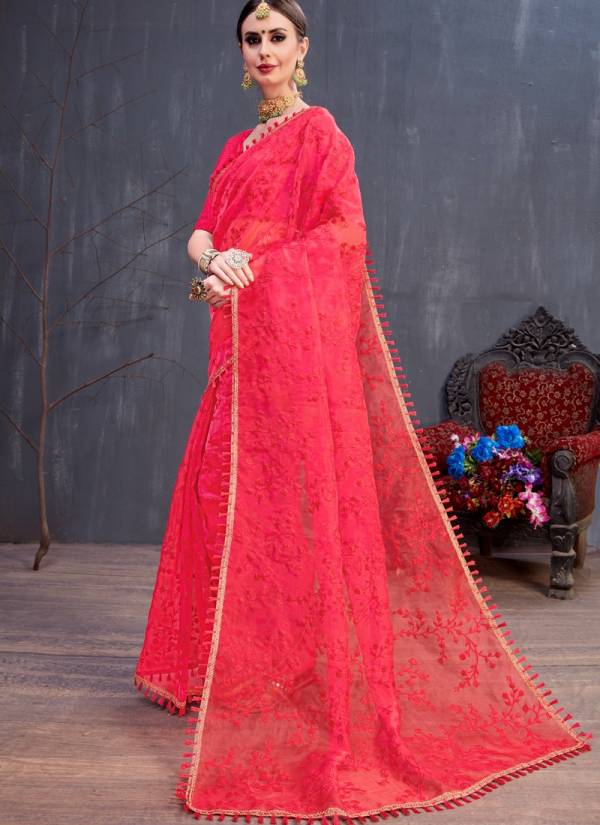 Rang Roop Vol 3 Organza Designer Festival and wedding Wear Sarees with Silk saree Collections